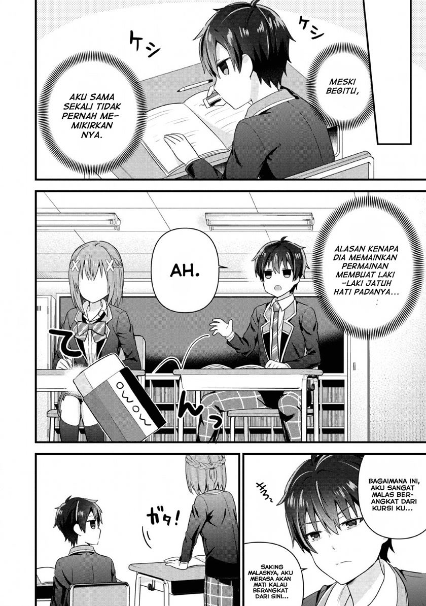 The Cute Girl Sitting Next to Me Is Trying to Make Me Fall in Love With Her as a Way to Ridicule Me, but the Tables Were Turned on Her Before She Knew It Chapter 04 Gambar 15